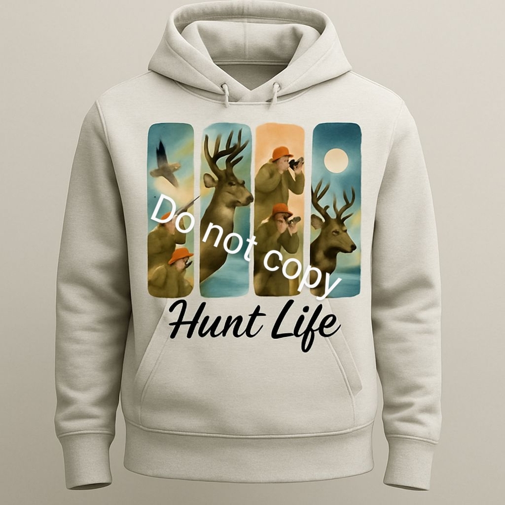 Hunt Life Graphic Hoodie